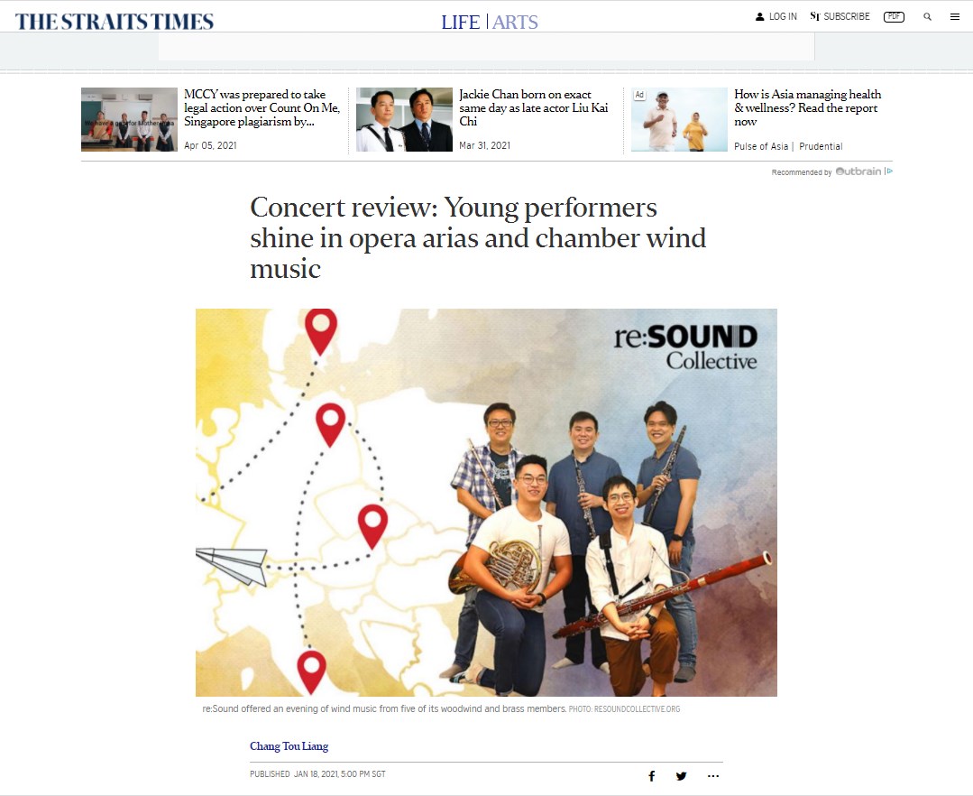 Concert review: Young performers shine in opera arias and chamber wind music