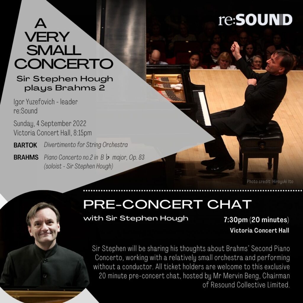 Sun 4 Sep 2022
7:30pm
Victoria Concert Hall