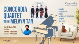 Concordia Quartet with Melvyn Tan